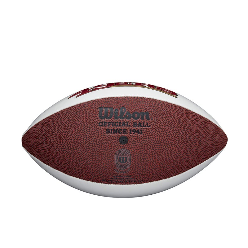 WILSON NFL Live Signature Autograph Football - Official Size, San Francisco 49ers - Image 5